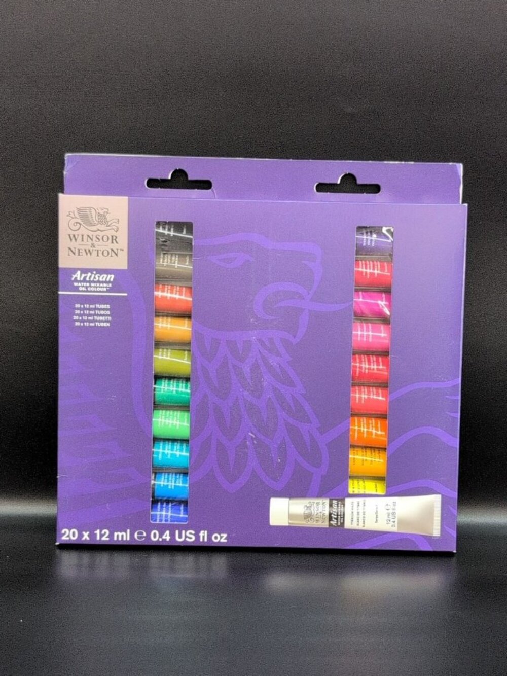 Winsor & Newton Artisan Water Mixable Oil Color Paint 20 X 12 ml Tubes Set